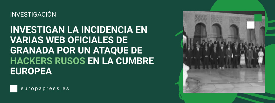 Noticia de seguridad de la información en España de europapress.es